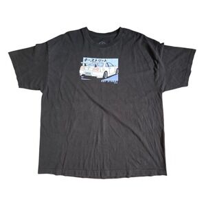 Key Street JDM Racing Kaiju Kuruma Japanese Black T-Shirt Size 2XL